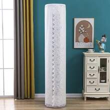 1pc Of Cylindrical Air Conditioner Dust Cover, A Universal Top Cover Cloth That Allows You To Start The Air Conditioner Without Needing To Remove The Dust Cover.