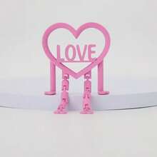 可活动关节心形摆件，情人节、生日、周年纪念日手工礼物，收藏玩具 - 彩色 - 查看 8