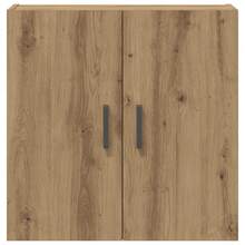 vidaXL Armario de pared chêne artesanal 60x31x60 cm ingeniería de madera - Marrón - Ver 4