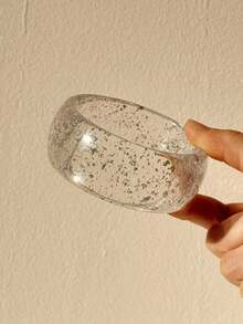 1 chiếc vòng tay tròn bóng bẩy hình học bất đối xứng, kiểu dáng tối giản, thích hợp cho mùa hè. - Nhiều màu - Xem 14