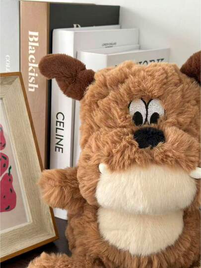 1pc 28cm/11.02in Babylonian Puppy Plush Doll, Cute Doll, Sleeping Companion, Plush Puppy Doll, Children's Day/Birthday Gift For Girls, Christmas Holiday Gift