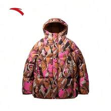 Anta 安踏欧文系列 | 防水羽绒服防风外套 男女通用款 172441906S