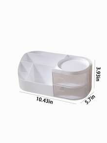 1 hộp đựng đồ trang điểm cỡ lớn, hộp đựng mỹ phẩm để bàn, ngăn đựng son môi, hộp đựng đồ trang điểm kiểu ngăn kéo. - Nhiều màu - Xem 7