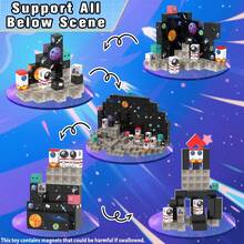 100 piezas Juego de bloques magnéticos de construcción cúbica con tema espacial, juguetes magnéticos creativos, juguetes sensoriales STEM, adecuados para niños de 3 a 12 años, regalo de vuelta a clases, regalo de Navidad, regalo de cumpleaños - Multicolor - Ver 5