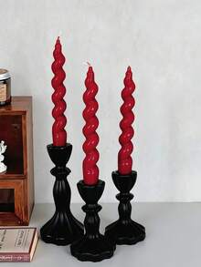 圣诞礼物香氛蜡烛套装，勃艮第圣诞细长蜡烛，圣诞家居装饰蜡烛，圣诞礼物装饰品（含香氛蜡烛），圣诞家居装饰蜡烛，万圣节家居装饰，烛台礼品，适合女性，冬季礼物，圣诞装饰品，圣诞礼物 - 酒紅色 - 查看 7