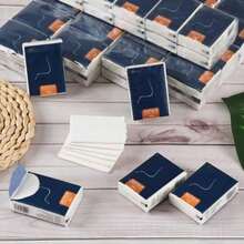 120-Packs Mini Pocket Facial Tissues 4-Ply Travel Pocket Tissue Packs - [white] - View 6