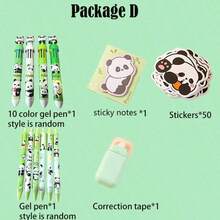 水豚迷你文具套装 - 多样实用的学习用品套装，完美的返校礼物，至少包含5种款式，学生理想之选 - 小巧实用的返校文具套装 - 彩色 - 查看 7