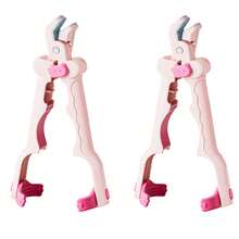 Värmebeständig silikon multifunktionell skållningsfri skålklämma med halkfritt handtag, värmeisolerande klämma och flasköppnare. Värmeisolerande klämma för kök, lämplig för matlagning, ångkokning och bakning. - Multifärgad - Visa 14