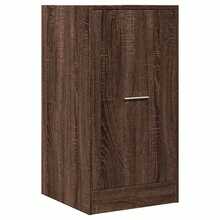 vidaXL Armoire apothicaire chêne marron 40x41x77,5cm ingénierie du bois - Tabac - Voir 3