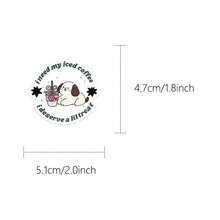 50PCS Funny Coffee Cartoon Graffiti Stickers DIY Luggage, Water Cup, Notebook, Helmet, Creative Decoration Graffiti Stickers - Multicolor - View 6