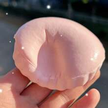 新品上市！逼真柔软草莓挞造型捏捏乐减压玩具 - 彩色 - 查看 3