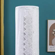 1pc Of Cylindrical Air Conditioner Dust Cover, A Universal Top Cover Cloth That Allows You To Start The Air Conditioner Without Needing To Remove The Dust Cover.