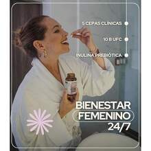 Intimate Balance Vaginal Probiotics Probioticos Vaginales Mezcla 5 Cepas Lactobacillus e Inulina Prebiótica Apoyo Ph Vaginal Equilibrio Femflora 10 Billones  60 Capsulas Veganas 100% Naturales - / - Ver 2