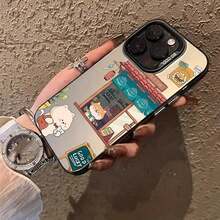 1つの電話ケースは、シルバーのIMD加工でかぐや沖浪裏を特とし、対照的ななCOLORのフレームが払いいたパーソナルバックパネルを用意するえています。 落下防止と耐衝撃性のあるTPU材料で、Sppleの17、16、15、14、13、12 Plus/Pro/Maxに適しています。 - 半透明の黒 - チェックする 6
