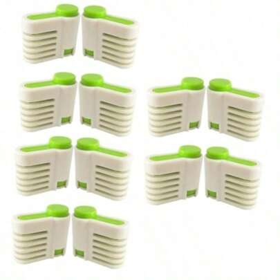 12pcs Amosfun Adjustable Cake Leveler | Cutting Fixator Tool Spring Clamp, Easy Storage For Cakes