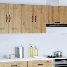 vidaXL Armario mural cocina Kalmar chêne madera de ingeniería artesanal - Marrón - Ver 3