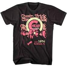 Cheap Trick Rockford 1974 Men's T Shirt - màu đen - Xem 1
