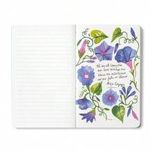 Softcover Journal - Individually, We Are One Drop. Together, We Are An Ocean. – A Write Now Journal With 128 Lined Pages, 5"W X 8"H - 海洋藍 - 查看 6