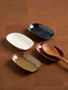 1PC Ceramic Cutlery Holder,Vintage Kitchen Utensil Holder,Kitchen Utensils Such As Spoons, Spoons, Pliers, Spatulas, Kitchen Utensils, Kitchen Accessories, Household Kitchen Supplies, Etc - 彩色 - 查看 4