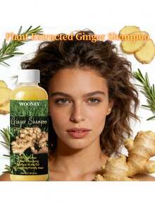 100毫升生姜洗发水，深层清洁，控油，强韧发丝，减少断发。含生物素，控油去屑，改善干枯发质，稳固发际线。迷迭香洗发水，男女通用，方便旅行携带。 - 1 瓶 100 毫升 - 查看 6