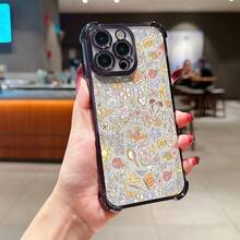 Disney Floral Mickey Mouse Patterned Phone Case With Fairy Tale Elements And Whimsical Designs. Compatible With IPhone 17, 16, 15, 14, 13, 12, And 11 Pro Models. Made Of TPU With Shockproof Protection. Ideal Gift For Family, Friends, Birthdays, Spring Festival, Holidays, Boyfriends, Girlfriends, And Valentine's Day. - 粉色 - 查看 3