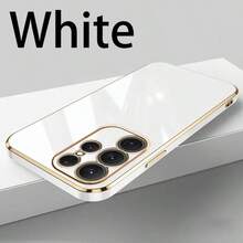 重型防震TPU软壳手机壳，奢华高端，防震，兼容三星Galaxy S26-S20、A02S-A07、A11-A17/A20-A70、Note 7/8/9/10/11/12/13/14/15/A5/A3/A2/A1/9/10/12/13C/14C/15C、荣耀MAGIC 5/6/7 LITE、HW、Reno等机型。 - 白色 - 查看 3