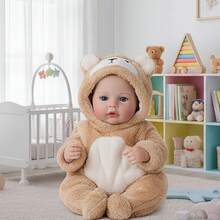 Búp bê Meadow Reborn 45cm, búp bê bé gái toàn thân bằng silicon mềm 18 inch, da vẽ 3D, gân nổi rõ, tay chân bằng vinyl, tóc vẽ tay sống động như thật, búp bê nghệ thuật thủ công - Búp bê nghệ thuật sưu tầm, quà tặng Giáng sinh/Sinh nhật/Lễ Tạ ơn - Nhiều màu - Xem 6