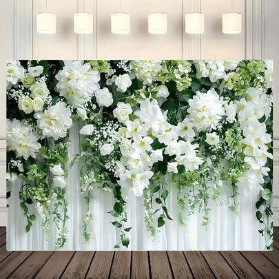 1pc Silver & Sky Blue Diamond Birthday Photography Backdrop, Sweet 18th Birthday Background Balloons Glitter, Any Age Women Birthday Party Decor Cake Table Banner