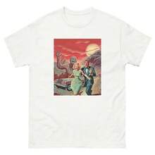 Vintage Zombie Apocalypse T-Shirt - 白色 - 查看 5