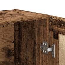 vidaXL Bibliothèque vieux bois 82,5x30,5x115 cm ingénierie du bois - Tabac - Voir 9