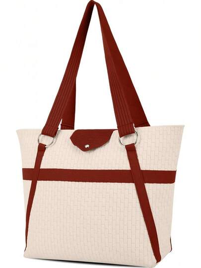 Lightweight Hobo Tote Bag For Women - Daily Travel School Teacher Shoulder Handbag