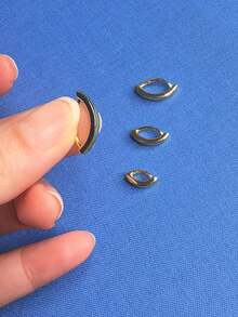 1pc 925 Sterling Silver Navel Ring, Belly Button Piercing Jewelry