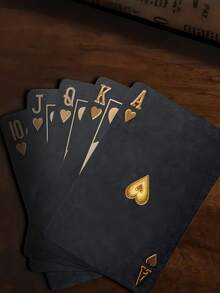 Waterproof Playing Cards With Box Flexible Poker Cards Classic Magic Tricks Tool Cool Design Great For Magic Entertainment Parties Games Gifting And Celebrations For Men And Women Creative Card Poker Series Funny Gifts - Multicolor - View 10