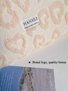 1pc Korean Cute Macaron Heart Lamb Plush Tablet Sleeve, 11/13/15 Inch Laptop Bag, Shock-Proof Laptop Sleeve, Women Protective Case - Multicolor - View 7