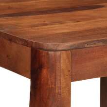 Mesa de bar VidaXL 60 x 60 x 107 cm em madeira maciça de acácia - Castanho - Ver 5