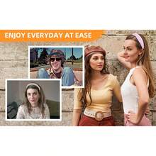 8PCS Summer-Exclusive Non Slip Sports Elastic Soft Running Fashion Headbands Absorb Sweat For Women & Men Working Out, Travel Workout Hair Band Running Hair Accessories Yoga Head Scarf Sport Sweatband - Multicolor - View 9