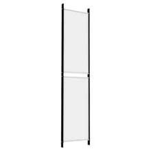 vidaXL 4-teiliger Raumteiler, Weiß, 200 x 220 cm, Stoff - Weiss - Übersicht 6