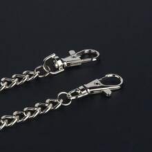 New Thorn Chain Hip Hop Punk Titanium Steel Cuban Link Men's Waist Chain, Jeans Accessory - Silver Single Chain - View 2