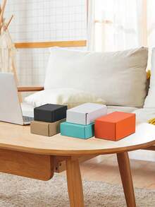 8 hộp carton màu xanh dương, hộp bìa cứng sóng bền chắc, thích hợp cho vận chuyển, làm quà tặng, gửi thư và đóng gói. Hộp bìa cứng nhỏ dùng để đóng gói thư từ, đóng gói thương mại điện tử, hộp vận chuyển bằng giấy sóng. Thích hợp cho các doanh nghiệp nhỏ. Hộp nhỏ xinh xắn. Hộp bìa cứng. Hộp đóng gói thư từ để đóng gói sản phẩm. - Màu xanh nhạt - Xem 6