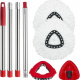 2 đầu lau x 1 đế x 1 chổi x 1 cán