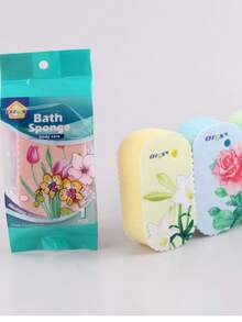 OKS 1PC BATH SPONGE Assorted-Color Bath Puff (Random Color) - Multicolor - View 6