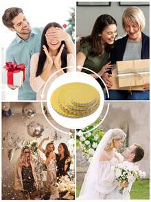 1 pieza/5 piezas/10 piezas Bases redondas para tartas, Bases redondas doradas para tartas, Bases de papel para tartas de 8/10 pulgadas, Bases para tartas DIY, Exhibición de postres y manualidades, Bases de cartón circulares, Bandejas de embalaje para hornear, Base dorada para tartas de cumpleaños y pasteles - Multicolor - Ver 9