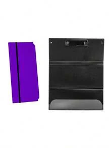 现货供应 重型防水人体工学美式三折护士写字板，优质坚固PP材质医疗图表文件夹，轻巧便携可折叠书写板，适用于医院和诊所 | 护士医疗写字板，三折护理图表文件夹，便携式医院书写板，医疗办公室必备