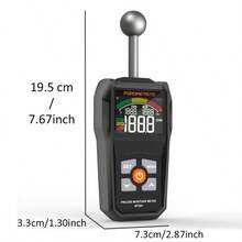 POROMETISTO Non-Destructive Moisture Meter - Black - View 7