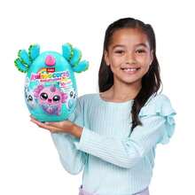 ZURU出品的Rainbocorns Axolotlcorn惊喜毛绒玩具，适合3岁以上女孩。