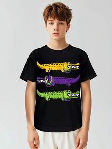 Young Boys T-Shirts - Black - View 6