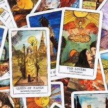 Southeast Asian Inspired Memory Fragments Tarot Cards - Multicolor - View 4