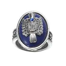 Hot  Rings Caroline Damon Salvatore Stefan Cosplay Ring Props Cute Family  Badge Rings Gifts For Friends - Antique Silver - View 7