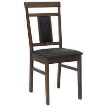 vidaXL Chaise de salle à manger 2 piezas marrón claro y negro - Marrón - Ver 4