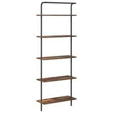 vidaXL Étagère Chêne fumé 60 x 24 x 168 cm Bois d'ingénierie - Tabac - Voir 7